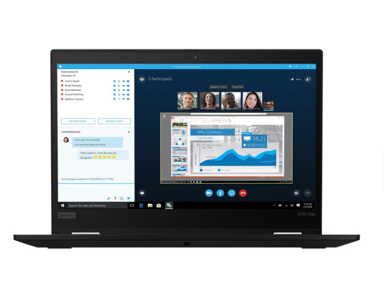 Lenovo ThinkPad X390 Yoga i5-8365U Yoga 2 in 1 Touchscreen - imagine 6