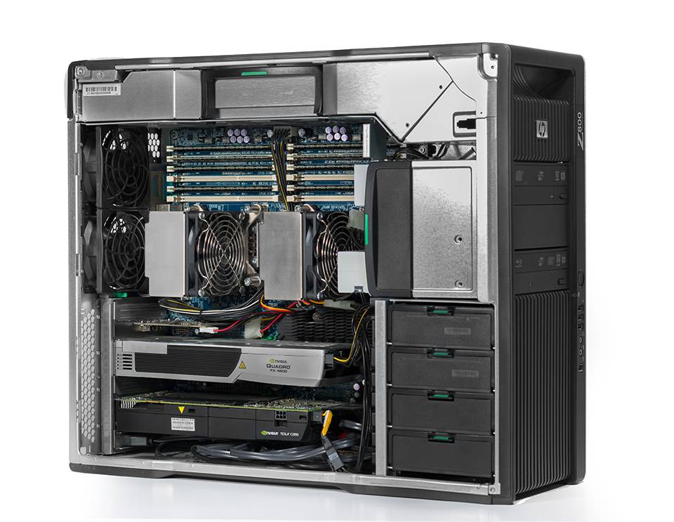 Workstation HP Z800 2 x Xeon Six Core cu SSD - imagine 2