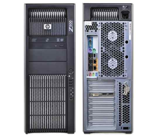 Workstation HP Z800 2 x Xeon Six Core cu SSD - imagine 3