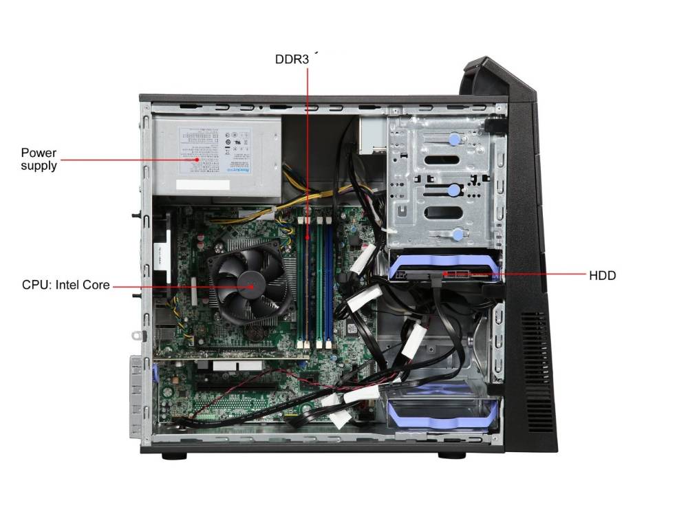 Calculator - Lenovo ThinkCentre M83 Core i3 Tower - imagine 3