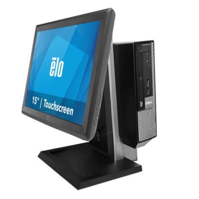 POS - All in One Dell Optiplex 7010 USFF Monitor Elo 1515L 15 inch