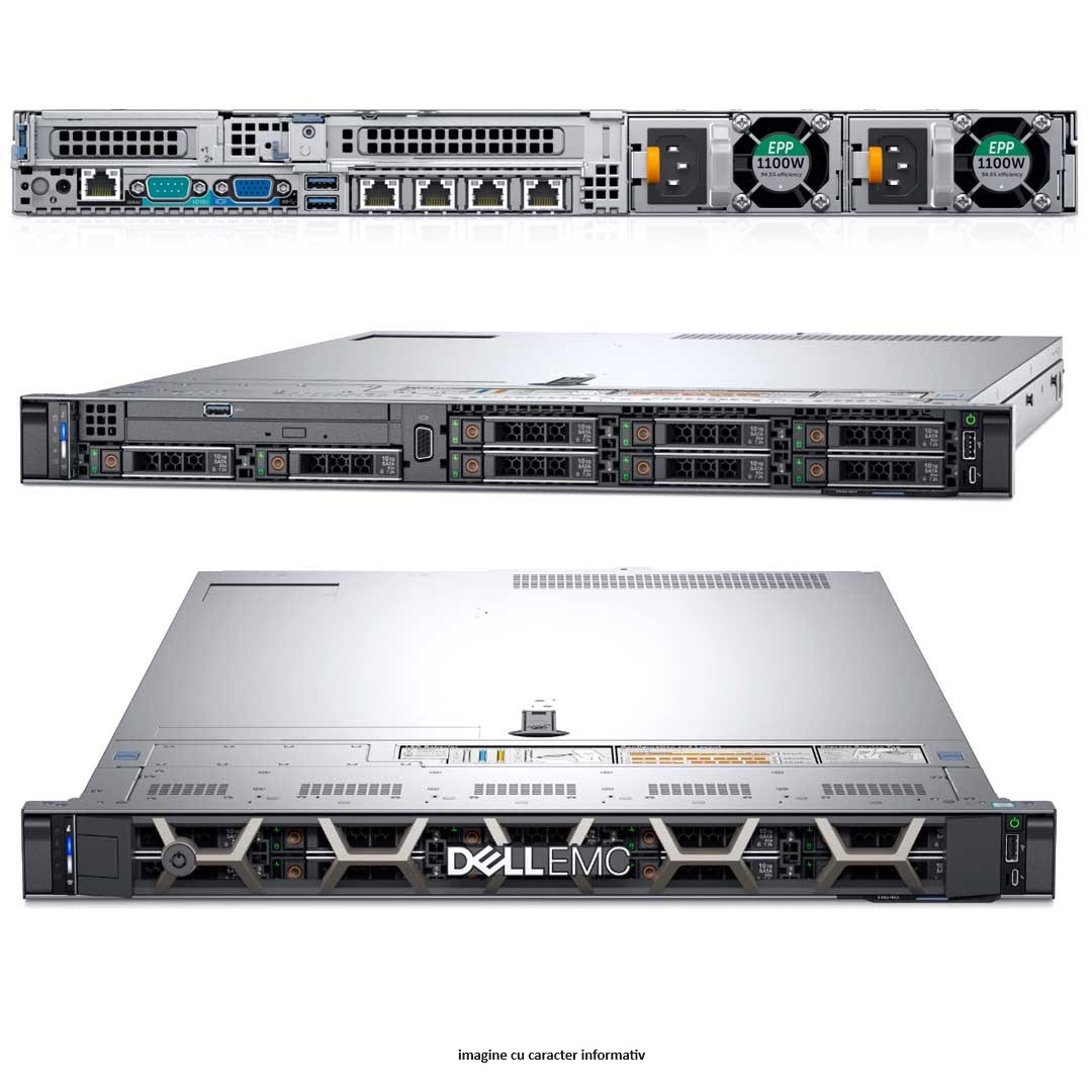 Server Rack 1U - Dell Poweredge R640 10 x SFF 2xGold 6138 128/256/512 GB DDR4