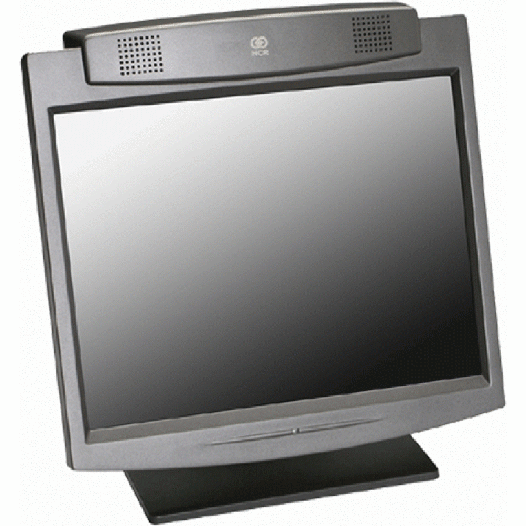 Monitor Touchscreen NCR 15 inch Monitor 5964-8902 + Cititor de card